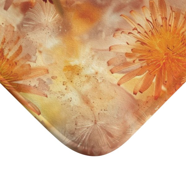 Dandelion Amber Inclusion Print - Bath Mat - Image 6