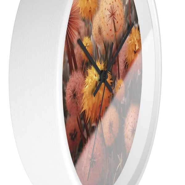 Autumn Dandelion Dream - Wood Frame Wall Clock - Image 11