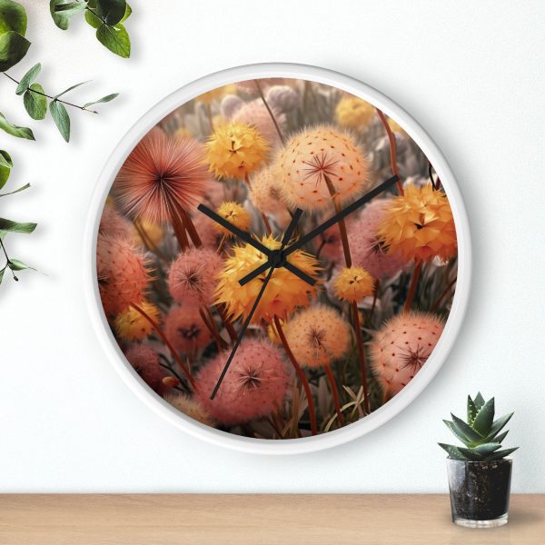 Autumn Dandelion Dream - Wood Frame Wall Clock - Image 12