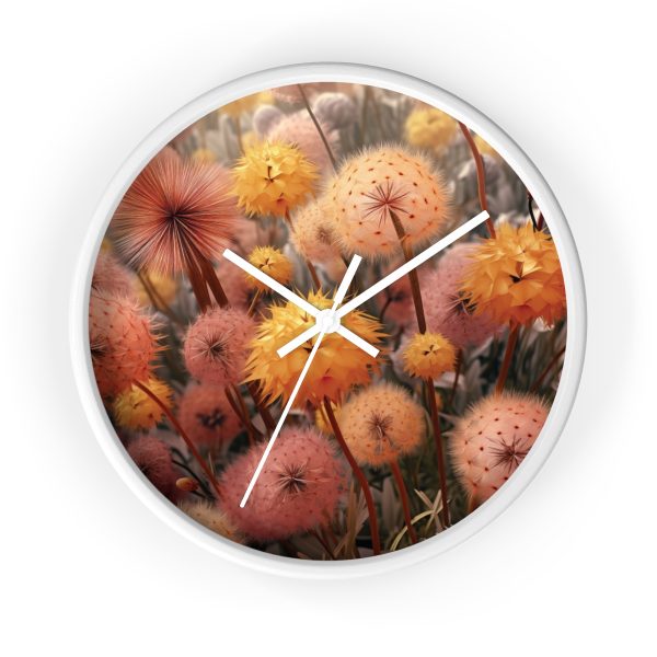 Autumn Dandelion Dream - Wood Frame Wall Clock - Image 13