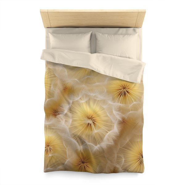 Dandelion Down Motif - Microfiber Duvet Cover - Image 5