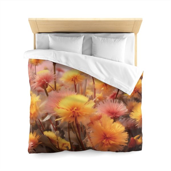 Fuzzy Dandelion Fantasy - Microfiber Duvet Cover - Image 20