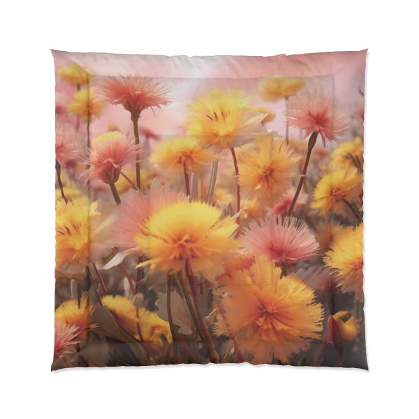 Fuzzy Dandelion Fantasy - Comforter