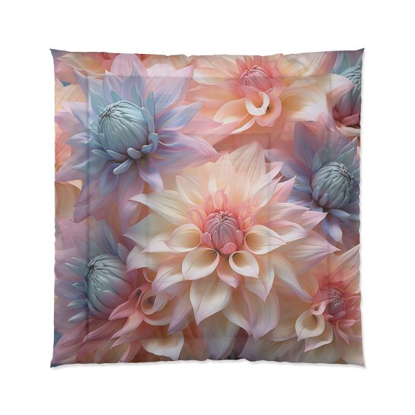 Pastel Fantasy Baroque Floral 01 - Comforter