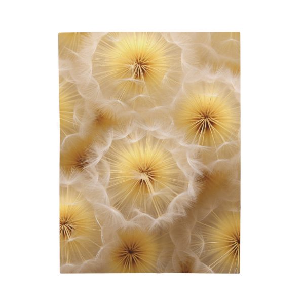 Dandelion Down Motif - Velveteen Plush Blanket - Image 9