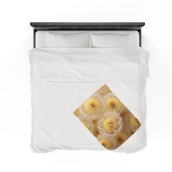 Dandelion Down Motif - Velveteen Plush Blanket - Image 16