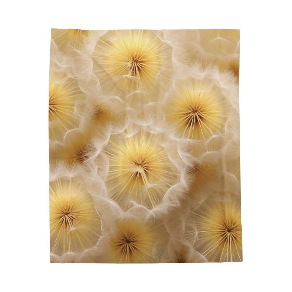 Dandelion Down Motif - Velveteen Plush Blanket - Image 17