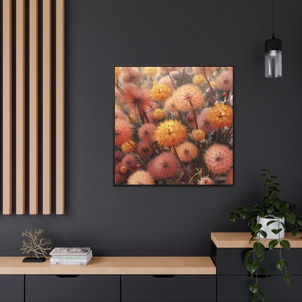 Autumn Dandelion Dream - Gallery Canvas Wraps, Square Frame - Image 69