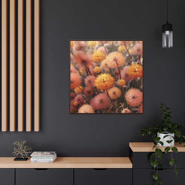 Autumn Dandelion Dream - Gallery Canvas Wraps, Square Frame - Image 5