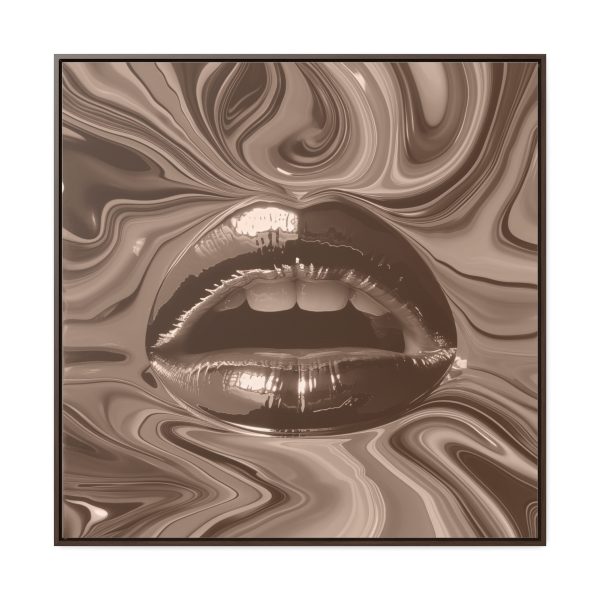 Lipnotic In Almondine - Gallery Canvas Wraps, Square Frame