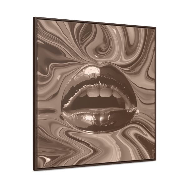 Lipnotic In Almondine - Gallery Canvas Wraps, Square Frame - Image 2