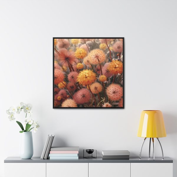 Autumn Dandelion Dream - Gallery Canvas Wraps, Square Frame - Image 73