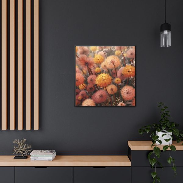 Autumn Dandelion Dream - Gallery Canvas Wraps, Square Frame - Image 74