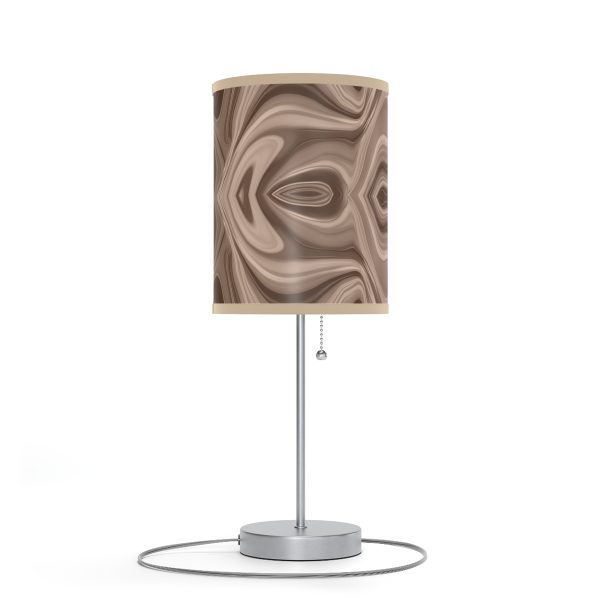 Lipnotic Kaleidoscope Background In Almondine 03 - Lamp on a Stand, US|CA plug - Image 9