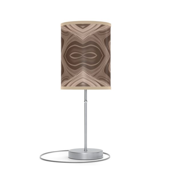 Lipnotic Kaleidoscope Background In Almondine 04 - Lamp on a Stand, US|CA plug - Image 7