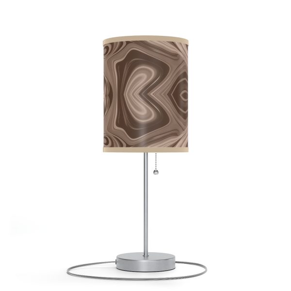 Lipnotic Kaleidoscope Background In Almondine 04 - Lamp on a Stand, US|CA plug - Image 9