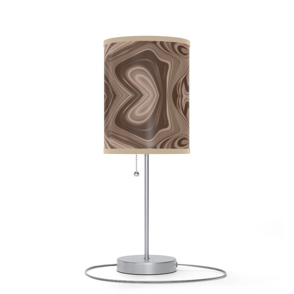 Lipnotic Kaleidoscope Background In Almondine 04 - Lamp on a Stand, US|CA plug - Image 10