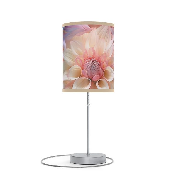 Pastel Fantasy Baroque Floral 01 - Lamp on a Stand, US|CA plug - Image 7