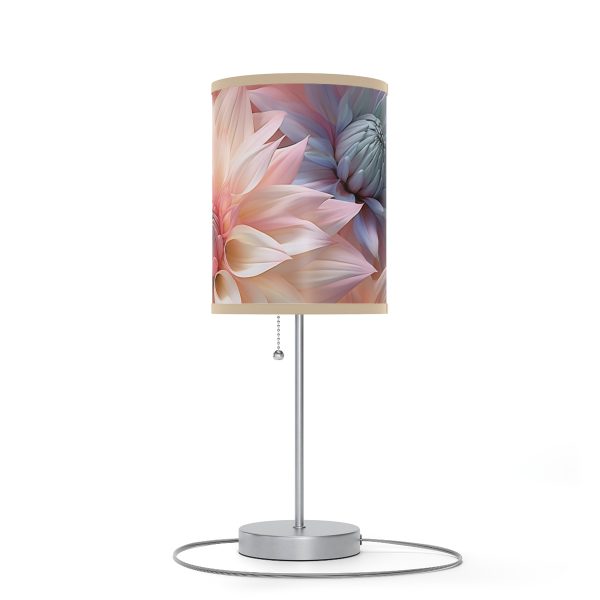 Pastel Fantasy Baroque Floral 01 - Lamp on a Stand, US|CA plug - Image 10