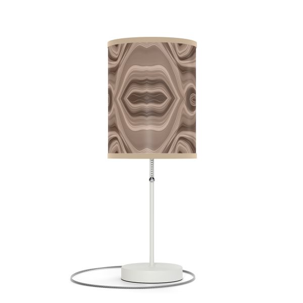 Lipnotic Kaleidoscope Background In Almondine 03 - Lamp on a Stand, US|CA plug