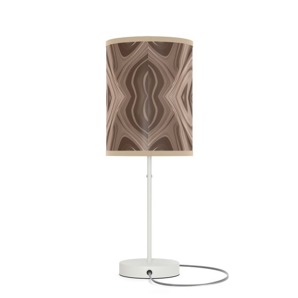 Lipnotic Kaleidoscope Background In Almondine 03 - Lamp on a Stand, US|CA plug - Image 2