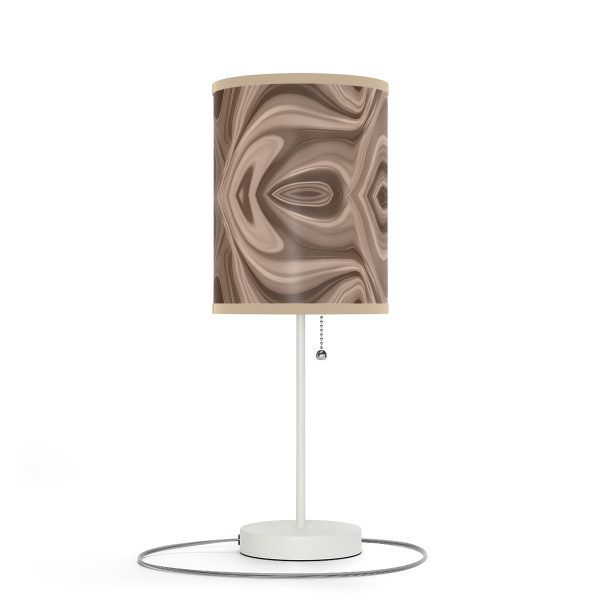 Lipnotic Kaleidoscope Background In Almondine 03 - Lamp on a Stand, US|CA plug - Image 3