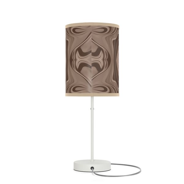 Lipnotic Kaleidoscope Background In Almondine 04 - Lamp on a Stand, US|CA plug - Image 2