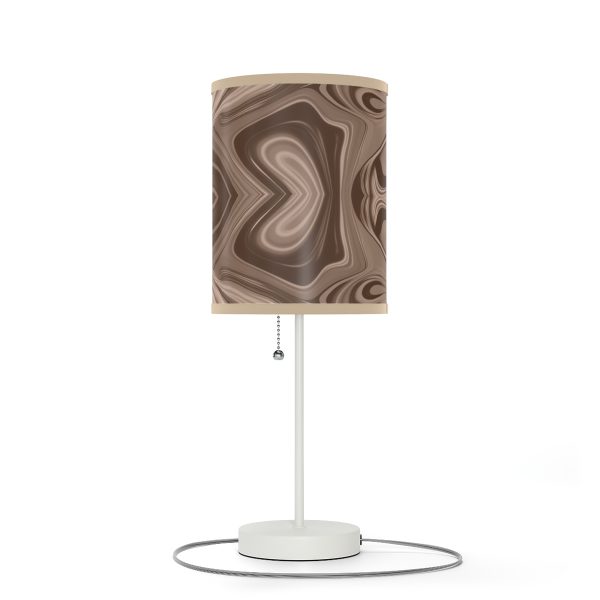 Lipnotic Kaleidoscope Background In Almondine 04 - Lamp on a Stand, US|CA plug - Image 4