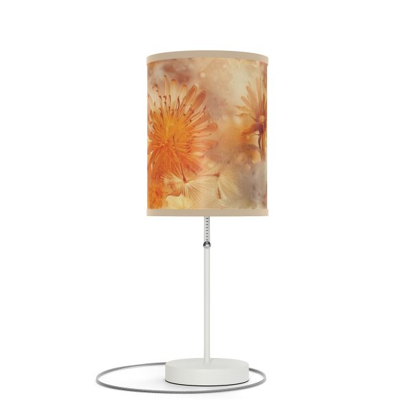 Dandelion Amber Inclusion Print - Lamp on a Stand, US|CA plug