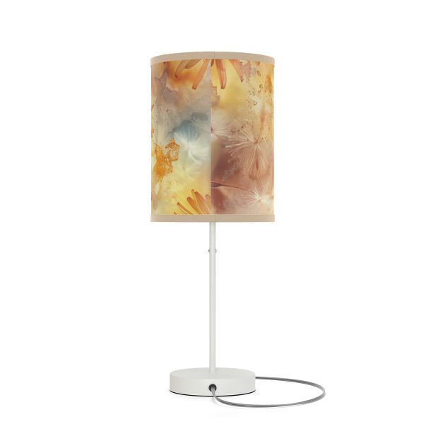 Dandelion Amber Inclusion Print - Lamp on a Stand, US|CA plug - Image 2