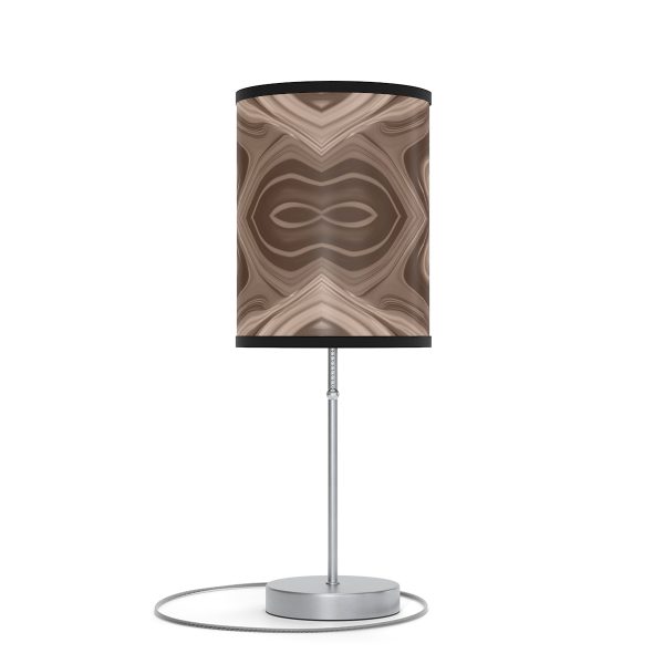 Lipnotic Kaleidoscope Background In Almondine 04 - Lamp on a Stand, US|CA plug - Image 13