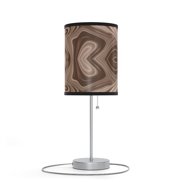 Lipnotic Kaleidoscope Background In Almondine 04 - Lamp on a Stand, US|CA plug - Image 15