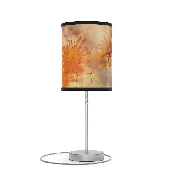 Dandelion Amber Inclusion Print - Lamp on a Stand, US|CA plug - Image 13