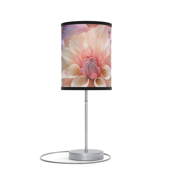 Pastel Fantasy Baroque Floral 01 - Lamp on a Stand, US|CA plug - Image 13