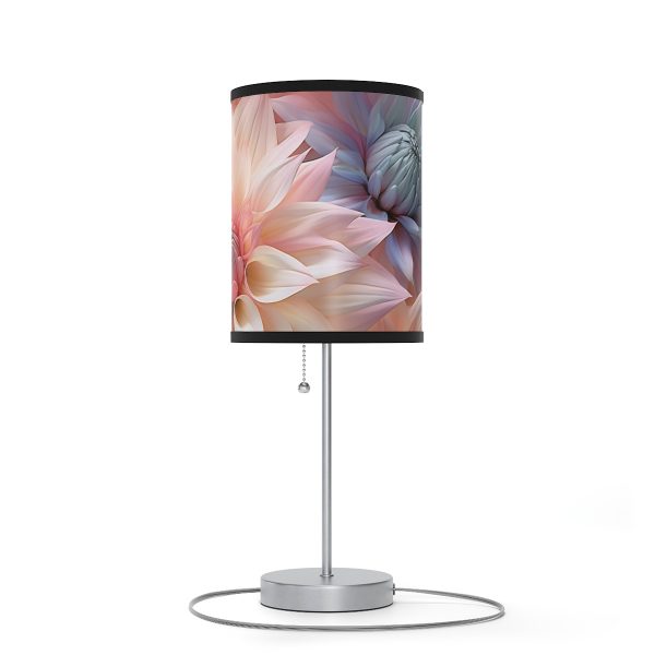 Pastel Fantasy Baroque Floral 01 - Lamp on a Stand, US|CA plug - Image 16