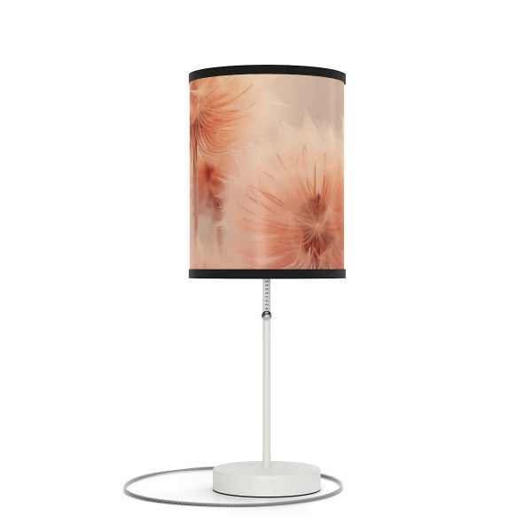 Misty Peach Dandelions - Lamp on a Stand, US|CA plug - Image 19