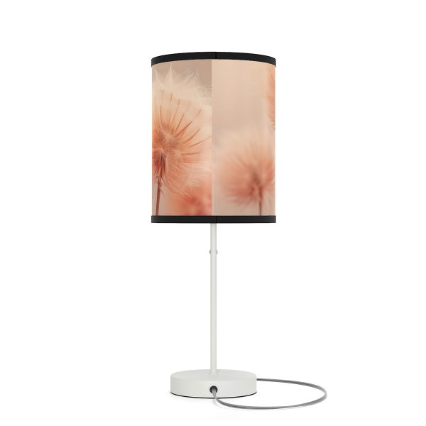 Misty Peach Dandelions - Lamp on a Stand, US|CA plug - Image 20