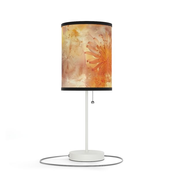 Dandelion Amber Inclusion Print - Lamp on a Stand, US|CA plug - Image 21