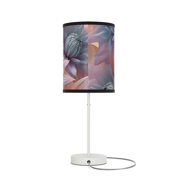 Pastel Fantasy Baroque Floral 01 - Lamp on a Stand, US|CA plug - Image 20