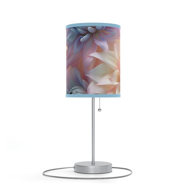 Pastel Fantasy Baroque Floral 01 - Lamp on a Stand, US|CA plug - Image 27