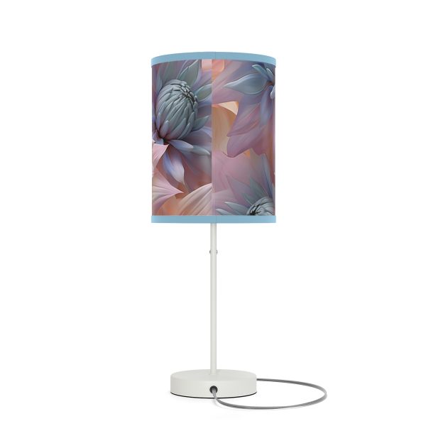 Pastel Fantasy Baroque Floral 01 - Lamp on a Stand, US|CA plug - Image 32