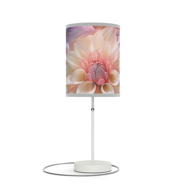 Pastel Fantasy Baroque Floral 01 - Lamp on a Stand, US|CA plug - Image 43