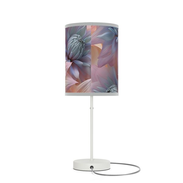 Pastel Fantasy Baroque Floral 01 - Lamp on a Stand, US|CA plug - Image 44