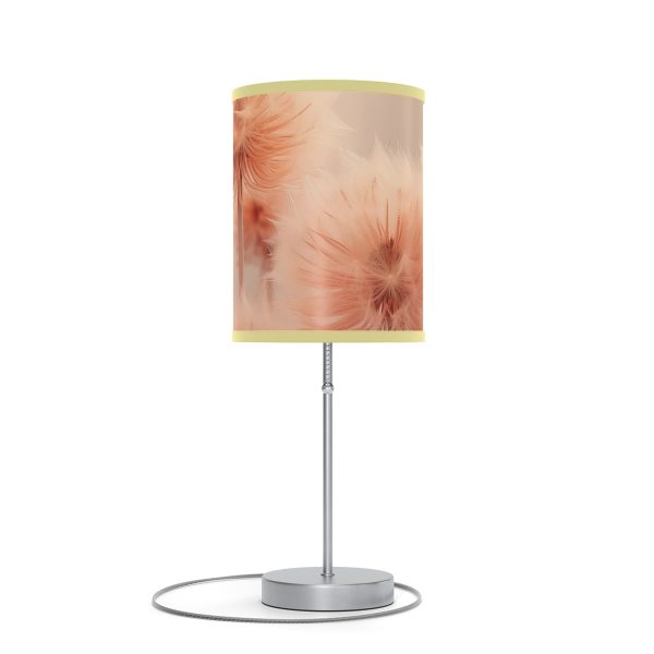 Misty Peach Dandelions - Lamp on a Stand, US|CA plug - Image 49