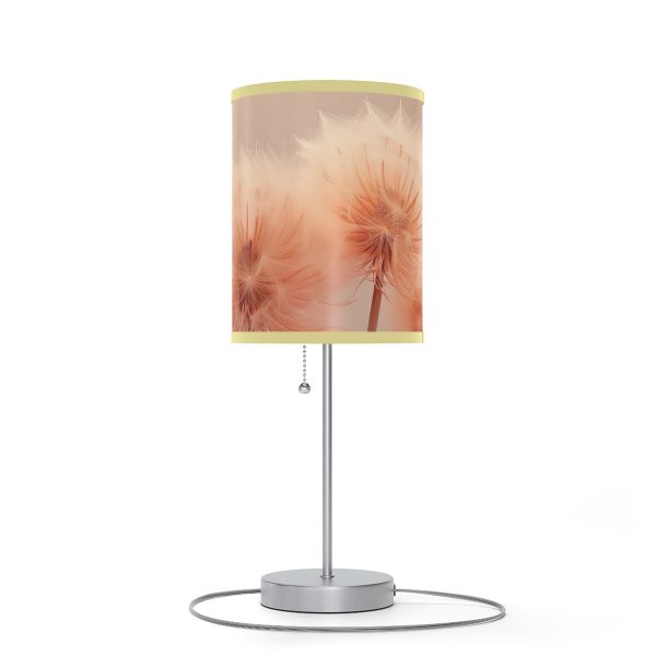 Misty Peach Dandelions - Lamp on a Stand, US|CA plug - Image 52