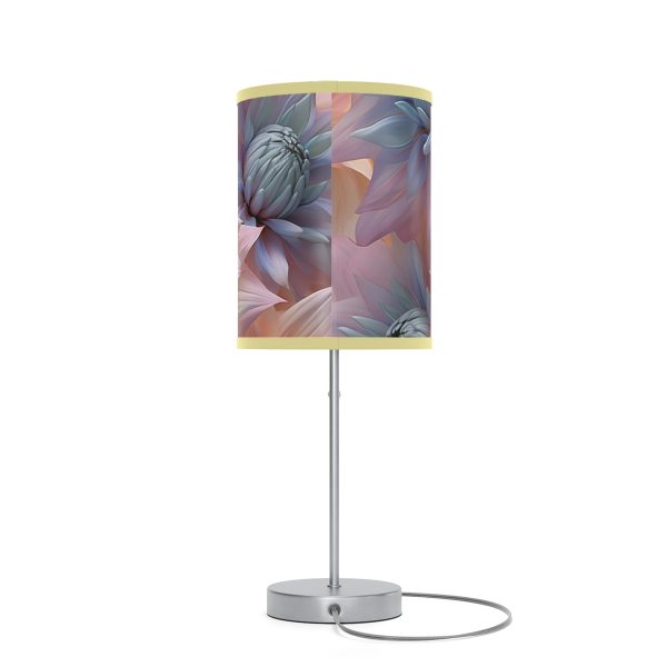 Pastel Fantasy Baroque Floral 01 - Lamp on a Stand, US|CA plug - Image 50