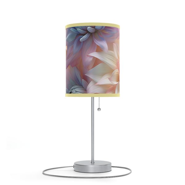 Pastel Fantasy Baroque Floral 01 - Lamp on a Stand, US|CA plug - Image 51