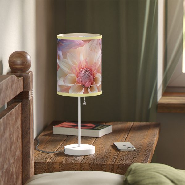 Pastel Fantasy Baroque Floral 01 - Lamp on a Stand, US|CA plug - Image 59