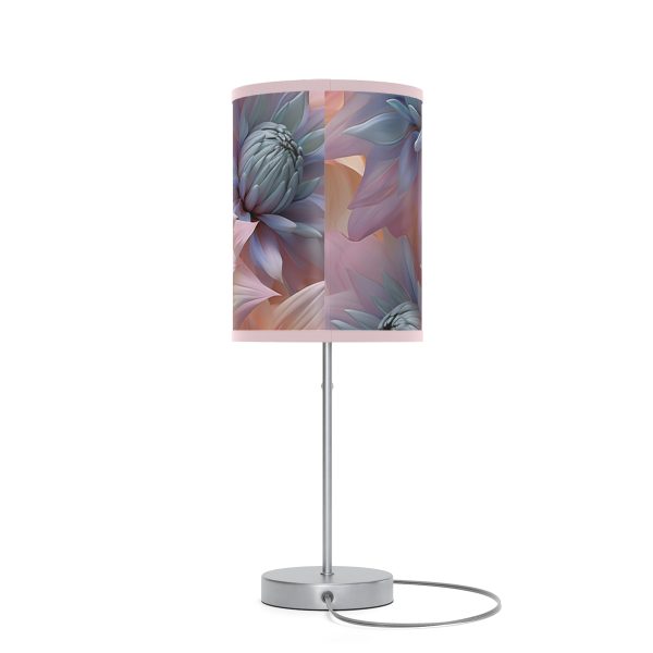 Pastel Fantasy Baroque Floral 01 - Lamp on a Stand, US|CA plug - Image 62