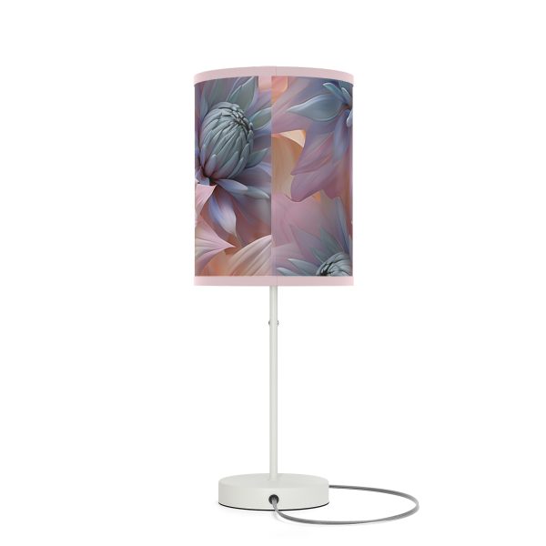 Pastel Fantasy Baroque Floral 01 - Lamp on a Stand, US|CA plug - Image 68